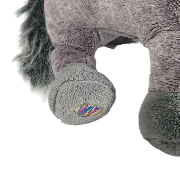 Webkinz Ganz Pony Plush Toy Child HM098 Soft Clean NO CODE Grey Arabian Horse - Picture 6 of 7